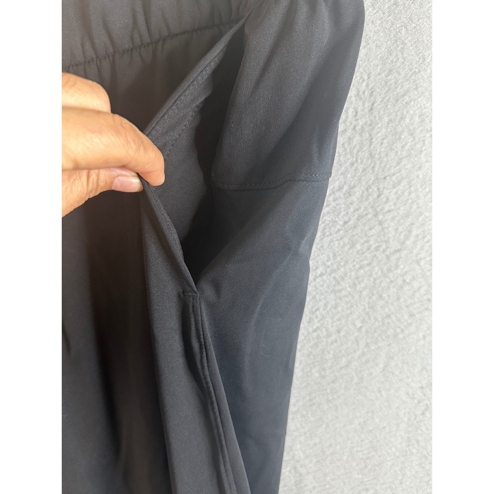 Members Mark Travel Jogger Pants Womens Black XL Elastic Waist Drawstring - Picture 3 of 8